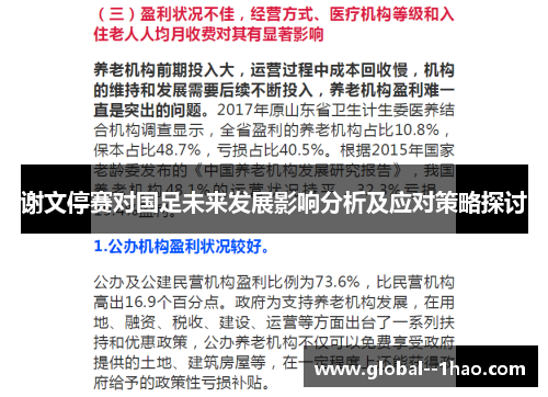谢文停赛对国足未来发展影响分析及应对策略探讨