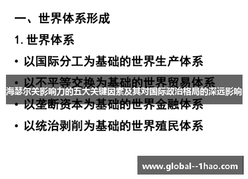 海瑟尔关影响力的五大关键因素及其对国际政治格局的深远影响